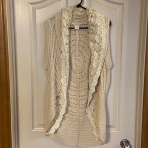 Crochet Lace Vest